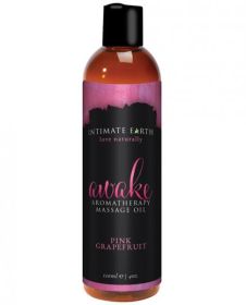 Intimate Earth Awake Massage Oil 4oz (SKU: TCN-INT043)